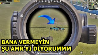 BANA VERMEYİN ŞU AMR'Yİ DİYORUM ! UÇANA KAÇANA SOLO SQUAD PUBG MOBİLE