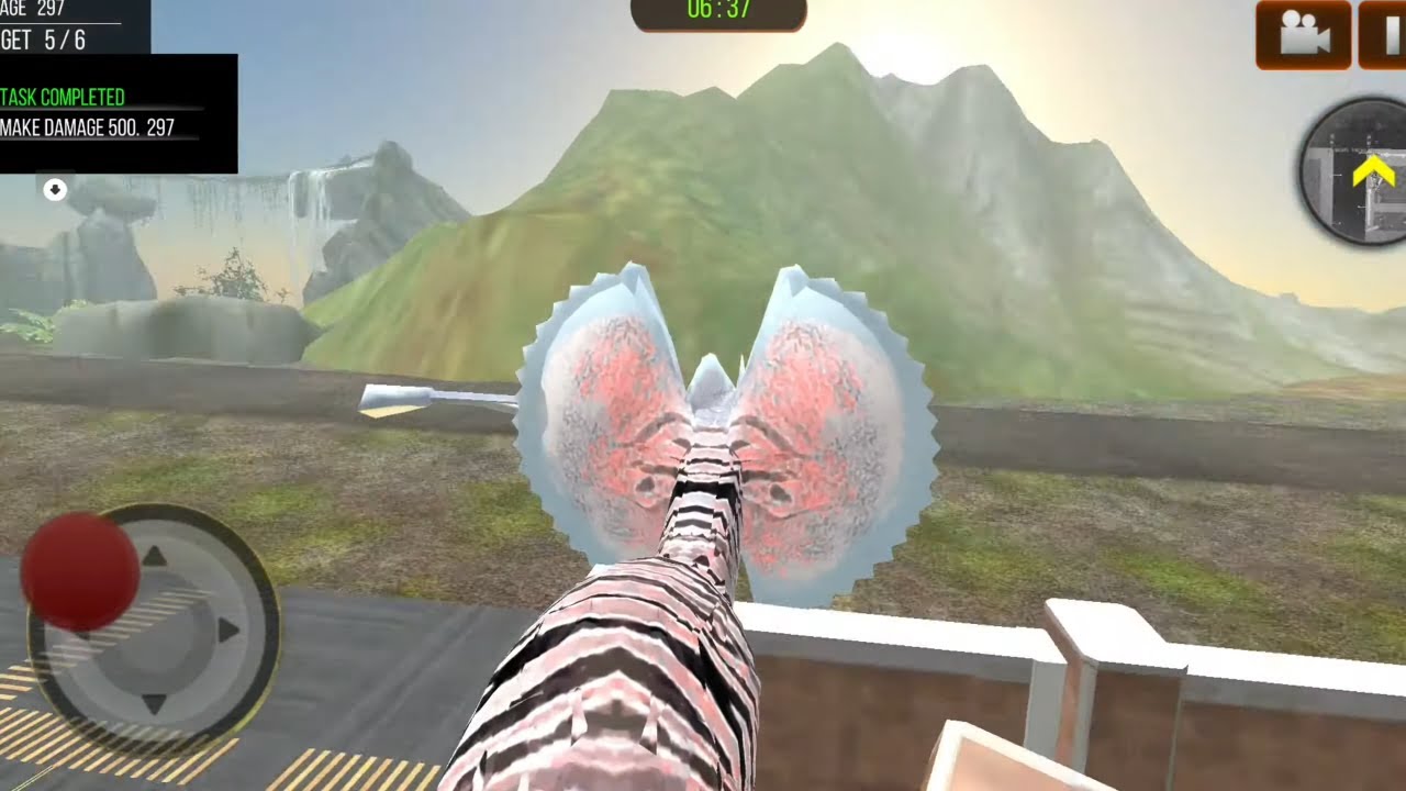 Best Dino Games - Angry Dinosaur Simulator 2017 Raptor Dinosaur Si‪m‬ Gameplay