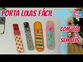 Como Fazer Porta Lixas de Unhas COM e SEM Viés - Costura com Retalhos - Lembracinhas para Mulheres