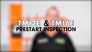 Snorkel TM12E & TM16E 'Do It Daily' PreStart Inspection