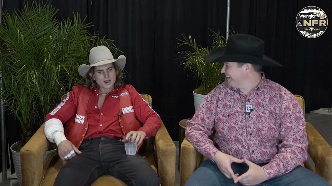 Rocker Steiner 2023 NFR Round 2 Interview YouTube