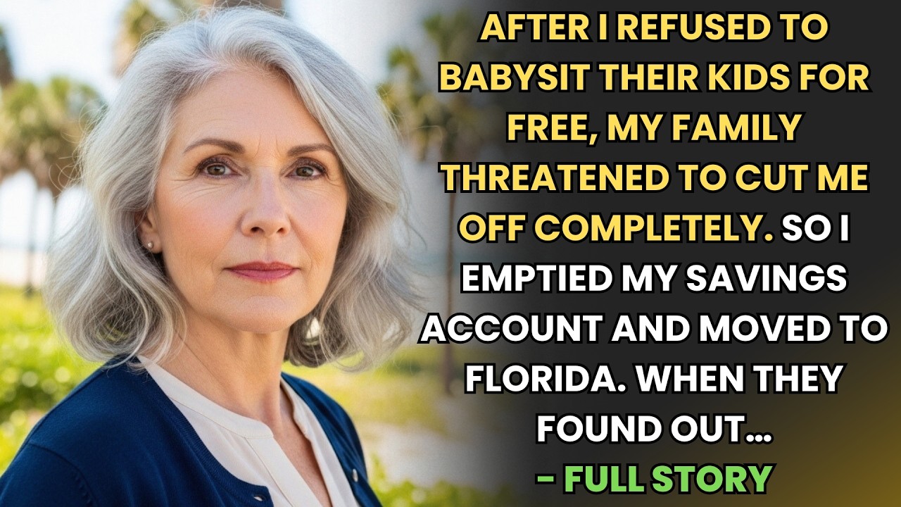 Her Story👵💔 They Demanded Free Babysitting So She Emptied Her Account And...