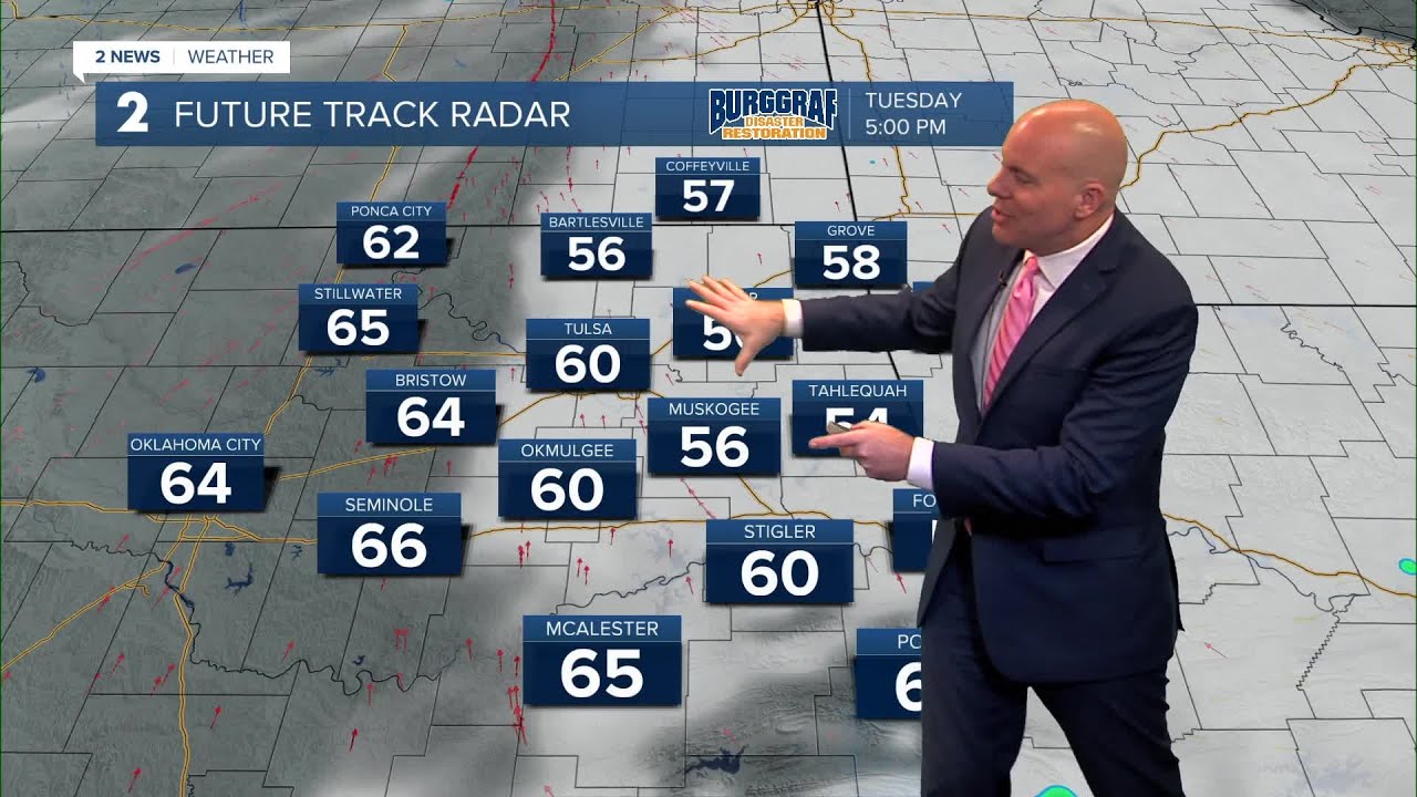 Lots of clouds today with a few sprinkles possible - YouTube