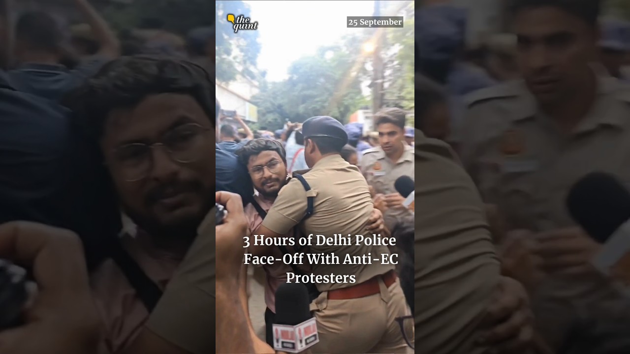Delhi Police Crackdown on Anti-Gyanesh Kumar Protesters: Everything That Happened