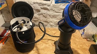 Mod for running a small propane heater off a 5lbs propane tank.