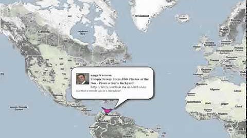 Visualizing Social Media: Twittervision