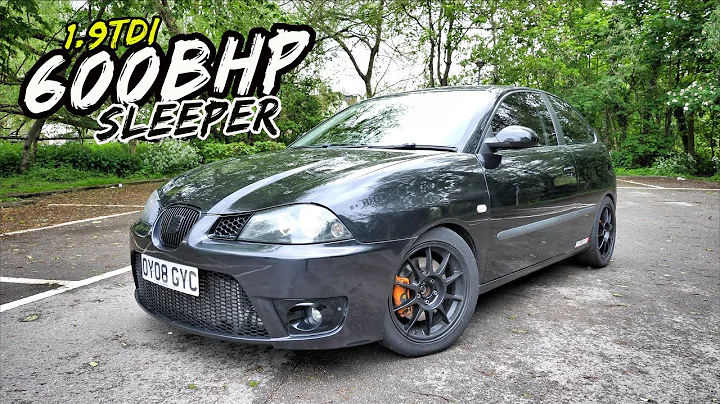 THIS NOS POWERED 600BHP 1.9TDI SEAT IBIZA IS MADNESS..ENDS BADLY