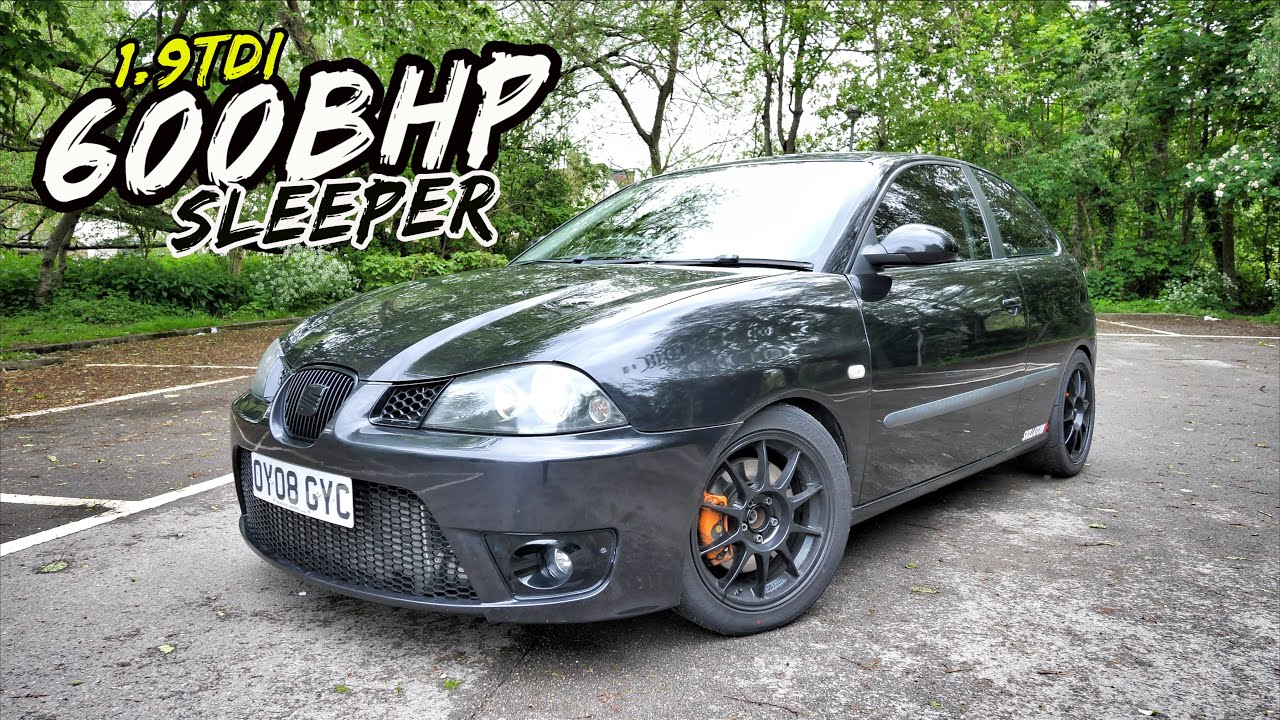 ⁣THIS NOS POWERED 600BHP 1.9TDI SEAT IBIZA IS MADNESS..ENDS BADLY