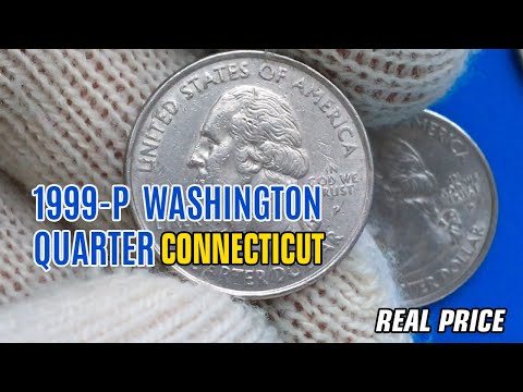 1999 P Washington, τρίμηνο 25C Κονέκτικατ. Πόσο αξίζει σήμερα; Πραγματική τιμή.