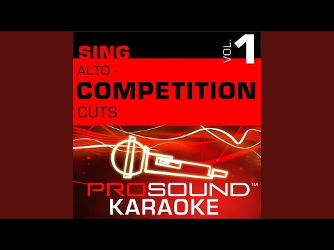 There You'll Be (Competition Cut) (Karaoke Instrumental Track) (In the Style of Faith Hill)