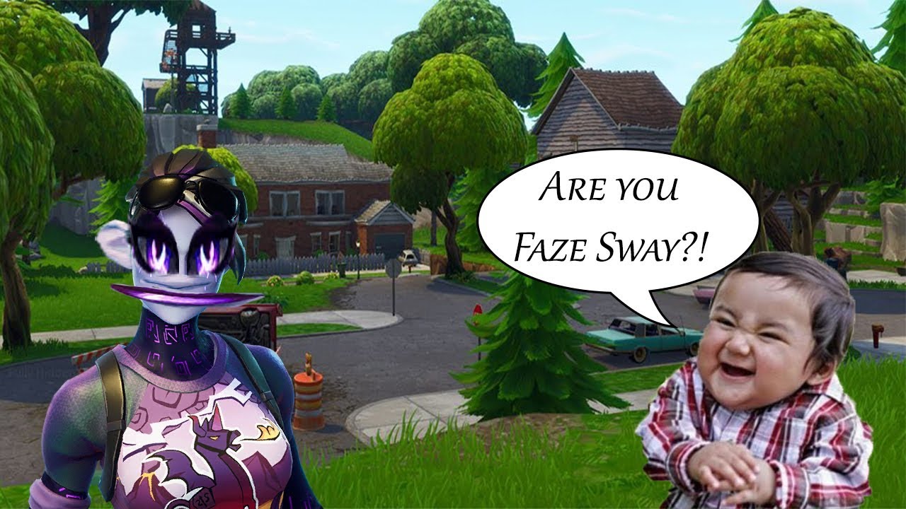 Playing Fortnite with Faze Sway - YouTube