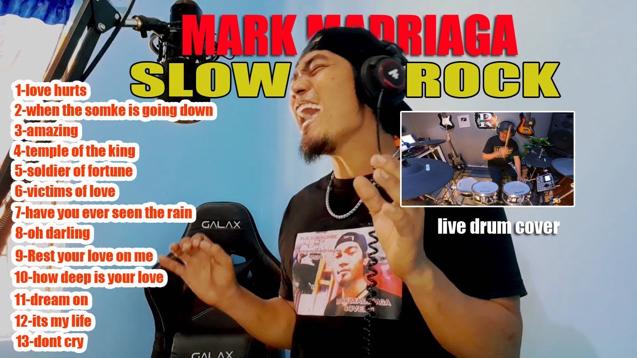 MARK MADRIAGA|REY MUSIC COLLECTION NONSTOP SLOW ROCK|LOVE SONG