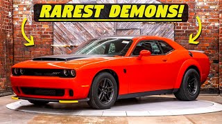 2023 Dodge Demon 170 Production Numbers Revealed - How Rare is Each Color & Option?