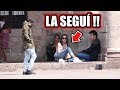 SEGUÍ A ESTA MUJER POR TODA LA CIUDAD Y ELLA HIZO ESTO (Experimento Social)