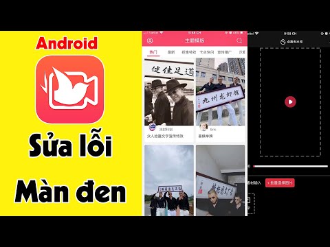 Cách Fix Lỗi Màn Hình Đen Cho Android | Hướng Dẫn Sao Chép Link Tải App Chỉnh Video TikTok Trend