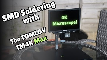 Review - TOMLOV TM4K Max Digital Microscope - Building my new ZX Spectrum Reactive Device Interface