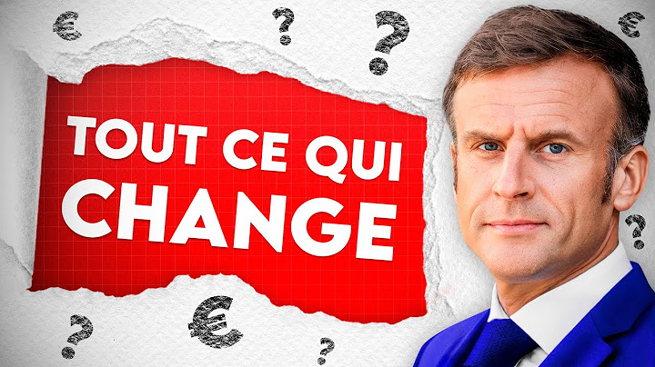 TOUT ce qui change pour vous à partir du 1er mai