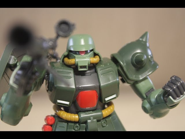 P-Bandai Exclusive HGUC Zaku II FZ Type-B Review - YouTube
