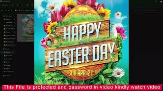 30 Easter Party Flyer Design Photoshop Happy Easter Flyer Photoshop Tutorial