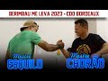 Mestre esquilo e mestre chorao  evento de capoeira berimbau me leva 2023