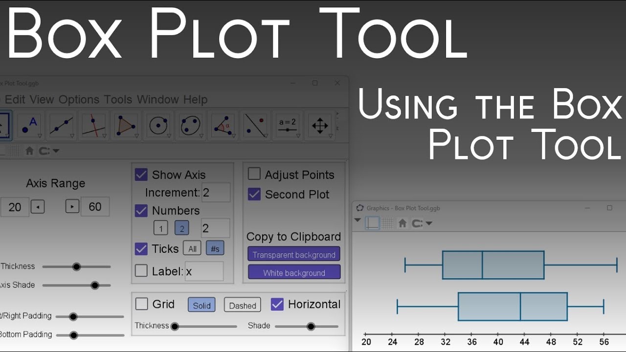 Box Plot Tool | Using the Box Plot Tool - YouTube