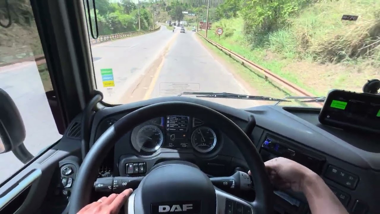 Viajando no novo DAF XF 480