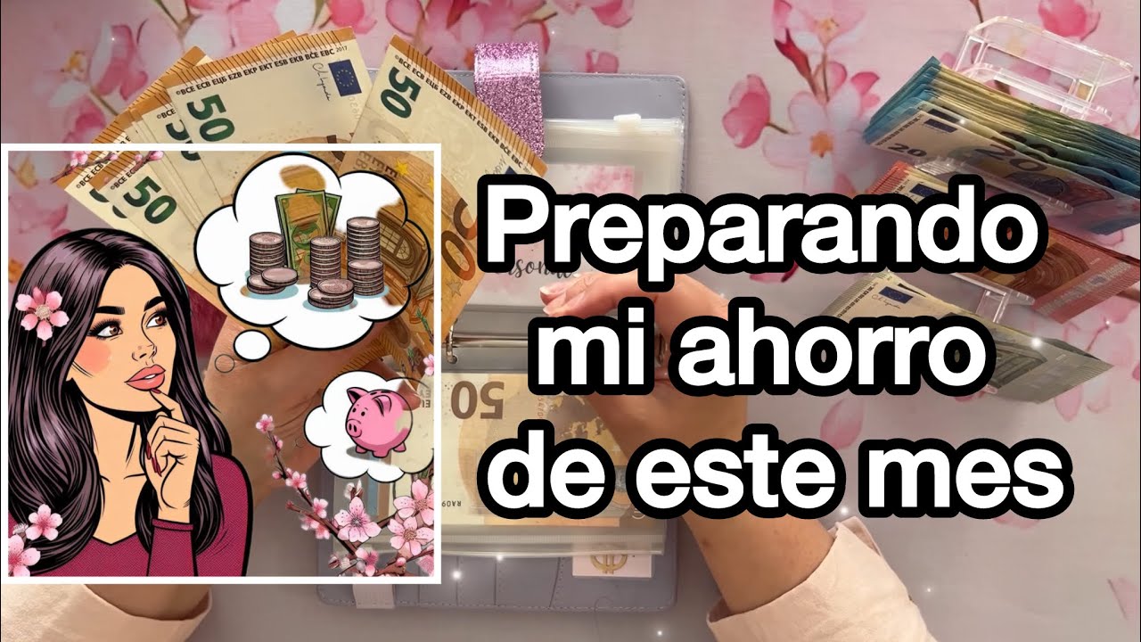 💰 PRESUPUESTO del mes y RELLENO de sobres + regalos muy bonitos | #cashstuffing #ahorro