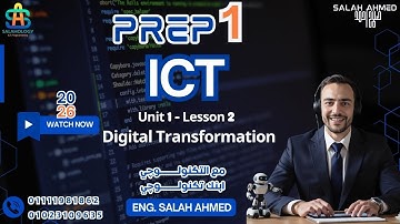 2025 - ICT Prep 1 - First term - Lesson 2: Digital Transformation