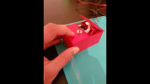 3d Printed Useless Machine