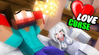 MONSTER SCHOOL: GHOST LOVE CURSE HALLOWEEN CHALLENGE - MINECRAFT ANIMATION