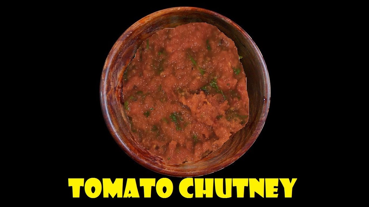 Tomato Chutney - Side dish for Idli, Dosa & Chapathi | Quick Indian Recipes