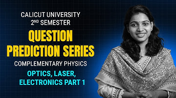 2nd Sem Complementary Physics | Calicut University | supply/improvement | prediction Series |