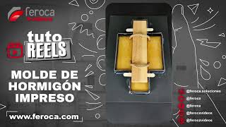 🎥 TutoReel de Feroca: Crea un molde de hormigón impreso con uretano 😍💪