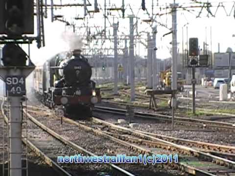 Gwr steam 5043 earl of mount edgcumbe on the (1z37...