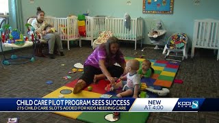 New report finds state pilot program increased child care availability, staffing
