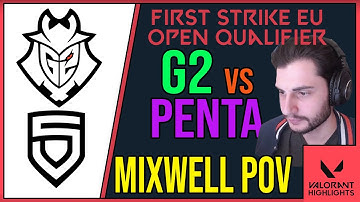 G2 vs PENTA | G2 STRATS REVEALED | MIXWELL