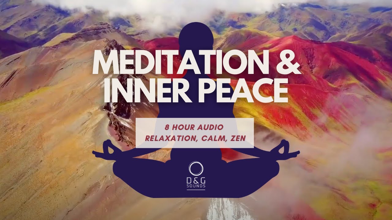 Meditation Music (8HRS) - Peaceful, Relaxing, Calming Music for Deep ...