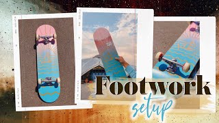 НОВЫЙ СЕТАП С ДОСКОЙ FOOTWORK || valeriydeyev