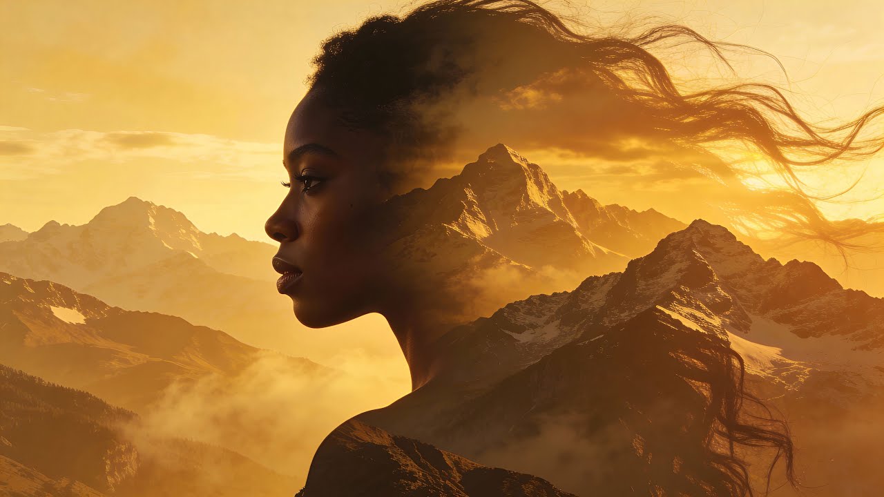 Peaceful African Meditation Music – Serene Dawn | Soft Kora & Ambient Pads for Relaxation