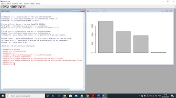 Construindo Gráfico de Barras no Programa R