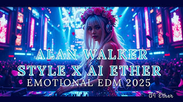 Alan Walker Style X AI Ether – Starlight Pulse song 2025  Emotional EDM & Heartbreak Trance