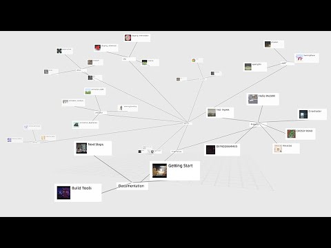 3ZENTREE Trailer V0.11 (3d mind map, node based information software)