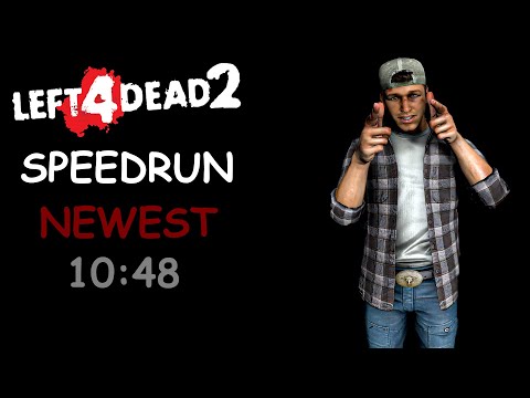 Left 4 Dead 2 Solo Speedrun 10 Minutes Hard Rain World Record