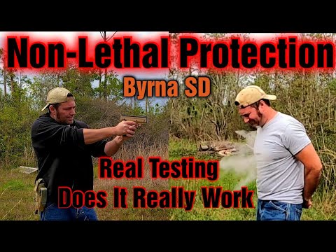 Byrna SD Non Lethal Protection Real Testing Will It Stop A Attacker 