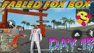 DAY 15 FABLED FOX BOX LOCATION IN FREE FIREtreasure box || INDIAN BOSS GAMING ||