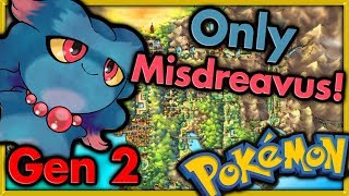 Can I Beat Pokemon Gold with ONLY MISDREAVUS? 🔴 Pokemon Challenges ► NO ITEMS IN BATTLE screenshot 2
