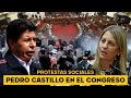 🔴 EN VIVO: Pedro Castillo visita el Congreso ante ola de protestas en el país