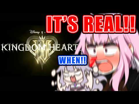 Calli and Biboo's Reaction to Kingdom Hearts 4 Being Real Is PRICELESS