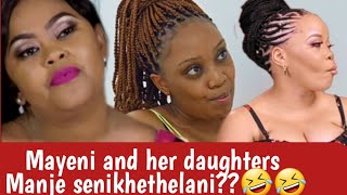 Mayeni and her daughters: Izingane Zesthembu S2 Vuyokazi and Tirelo's situation