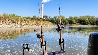 Fishing DEEP Wing Dams FOR MONSTER FISH!! (2 Night River Adventure)